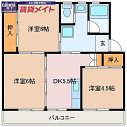 近鉄山田線 伊勢市駅 徒歩19分 3階/-