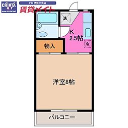 近鉄鳥羽線 五十鈴川駅 徒歩12分 1階/-