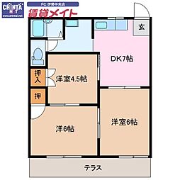 🉐敷金礼金0円！🉐参宮線 五十鈴ヶ丘駅 徒歩12分