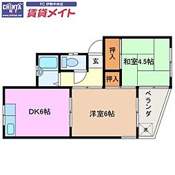 近鉄志摩線 志摩横山駅 徒歩20分 2階/-
