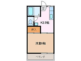 三重県津市栗真町屋町（賃貸アパート1K・2階・26.00㎡） その2