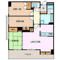 三重県津市中央（賃貸マンション3LDK・5階・81.00㎡） その2