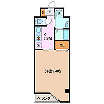 三重県津市江戸橋２丁目（賃貸マンション1K・3階・30.46㎡） その2