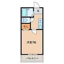 三重県津市江戸橋１丁目（賃貸アパート1K・1階・22.00㎡） その2