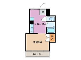 三重県津市一身田中野（賃貸マンション1DK・3階・18.50㎡） その2