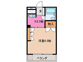 三重県津市一身田平野（賃貸マンション1K・3階・24.75㎡） その2