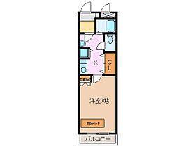 三重県津市八町２丁目（賃貸マンション1K・2階・24.30㎡） その2