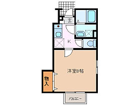 三重県津市栗真中山町（賃貸アパート1K・1階・26.69㎡） その2