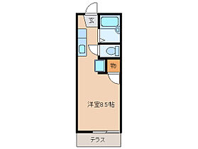 三重県津市白塚町（賃貸アパート1R・1階・19.20㎡） その2