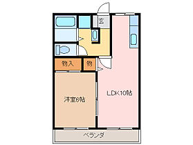 三重県津市高茶屋６丁目（賃貸アパート1LDK・1階・38.88㎡） その2