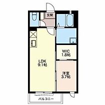 三重県津市海岸町（賃貸アパート1LDK・1階・34.02㎡） その2