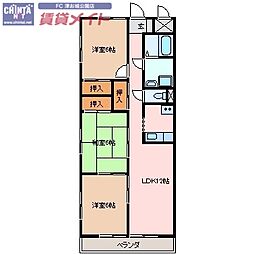 間取図画像 3LDK