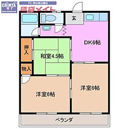 🉐敷金礼金0円！🉐津高東ハイツ