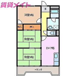 メゾン栗真 2階