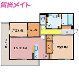 🉐敷金礼金0円！🉐ディーシャンブル南丸之内Ｄ棟
