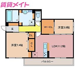 🉐敷金礼金0円！🉐ディーシャンブル南丸之内Ｄ棟