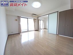 ローレルコート津新町 7階2LDKのリビング/ダイニング