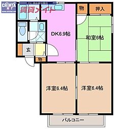 フォーレス白塚 A 2階