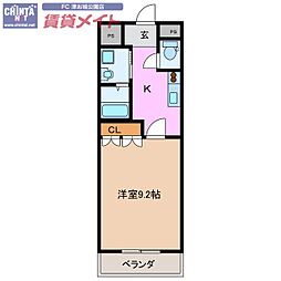 リヴァージュ B棟 2階