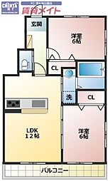 ベルフォレスト 1階/-