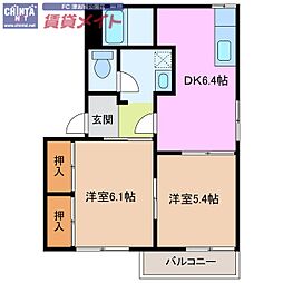 サンライズ21B 2階/-