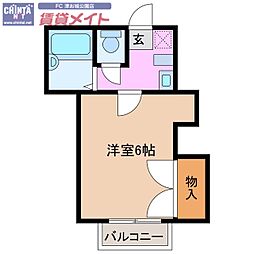 サイドハイツ 1階/-