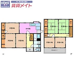 🉐敷金礼金0円！🉐白塚町M様戸建て