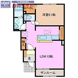ラフレシール 1階/-