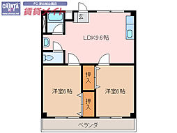 🉐敷金礼金0円！🉐津　IN　COURT　練木