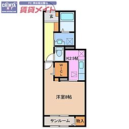 ヒカルサ 津上浜 1階/-