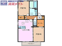 ブラン・ブルー D 1階