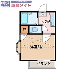 ルネスガーデン 2階/-