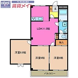 アンブル ルミエール 2階/-