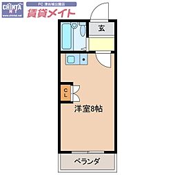 レスポール大谷 2階