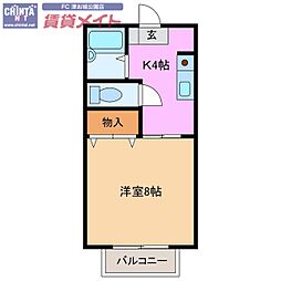 プレジール栄 2階/-