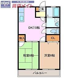 ラピス桜橋 3階