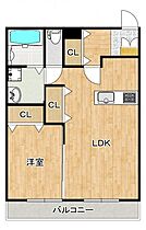 スマイリー蒲池 202 ｜ 福岡県柳川市金納5-1（賃貸アパート1LDK・2階・44.71㎡） その2