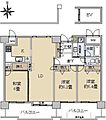 井口台パークヒルズ参番館4階8.5万円