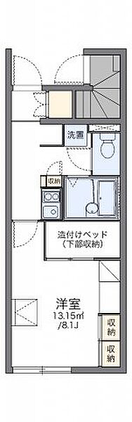 レオパレス連 107｜広島県福山市神辺町(賃貸アパート1K・1階・23.60㎡)の写真 その2