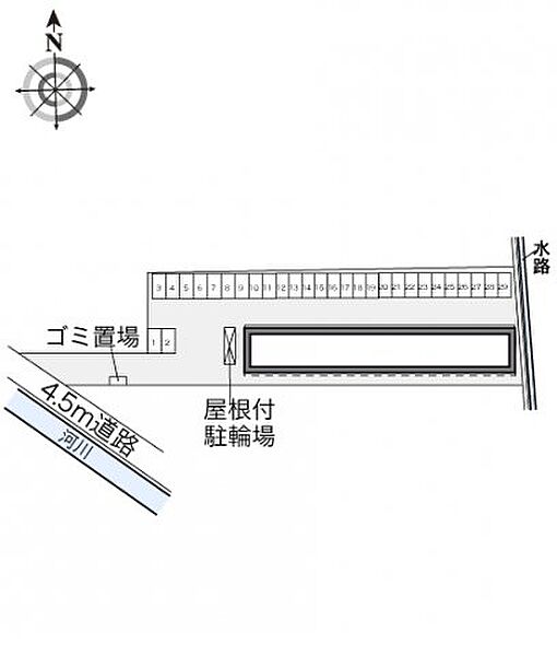 レオパレスラフィーネ 113｜広島県福山市御幸町大字下岩成(賃貸アパート1K・1階・23.61㎡)の写真 その3