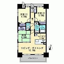 アルファライフ本通り  ｜ 広島県福山市今町（賃貸マンション3LDK・2階・67.35㎡） その2