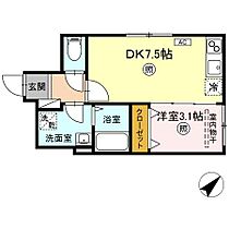 XEVO Σ 沖野上  ｜ 広島県福山市沖野上町4丁目（賃貸アパート1DK・1階・29.83㎡） その2