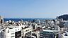 その他：屋上のルーフテラスからの眺望。海上花火大会開催時は、夜間も開放されますので、ここから花火を望めます。