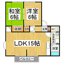 長野県塩尻市大字広丘郷原（賃貸アパート2LDK・1階・55.00㎡） その2