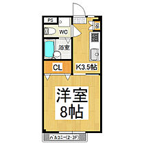 ＡＫＫパオ  ｜ 長野県松本市小屋南1丁目（賃貸マンション1K・3階・27.56㎡） その2