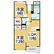 長野県塩尻市大字広丘高出（賃貸マンション2LDK・2階・55.84㎡） その2