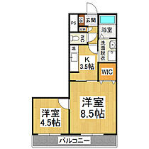 レスポワール21 303 ｜ 長野県塩尻市大字広丘原新田（賃貸マンション2K・3階・46.44㎡） その2