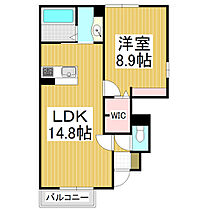 ＮＡＴＵＲＡ大門  ｜ 長野県塩尻市大門三番町（賃貸アパート1LDK・1階・51.43㎡） その2