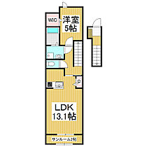 長野県塩尻市大字大門（賃貸アパート1LDK・2階・51.29㎡） その2