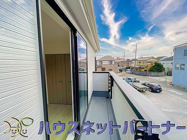 バルコニーを拡大表示